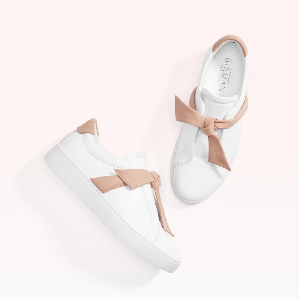 Alexandre Birman Clarita Bow Sneakers | Size 38